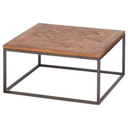 Hill Interiors Hoxton Collection Coffee Table with Parquet Top