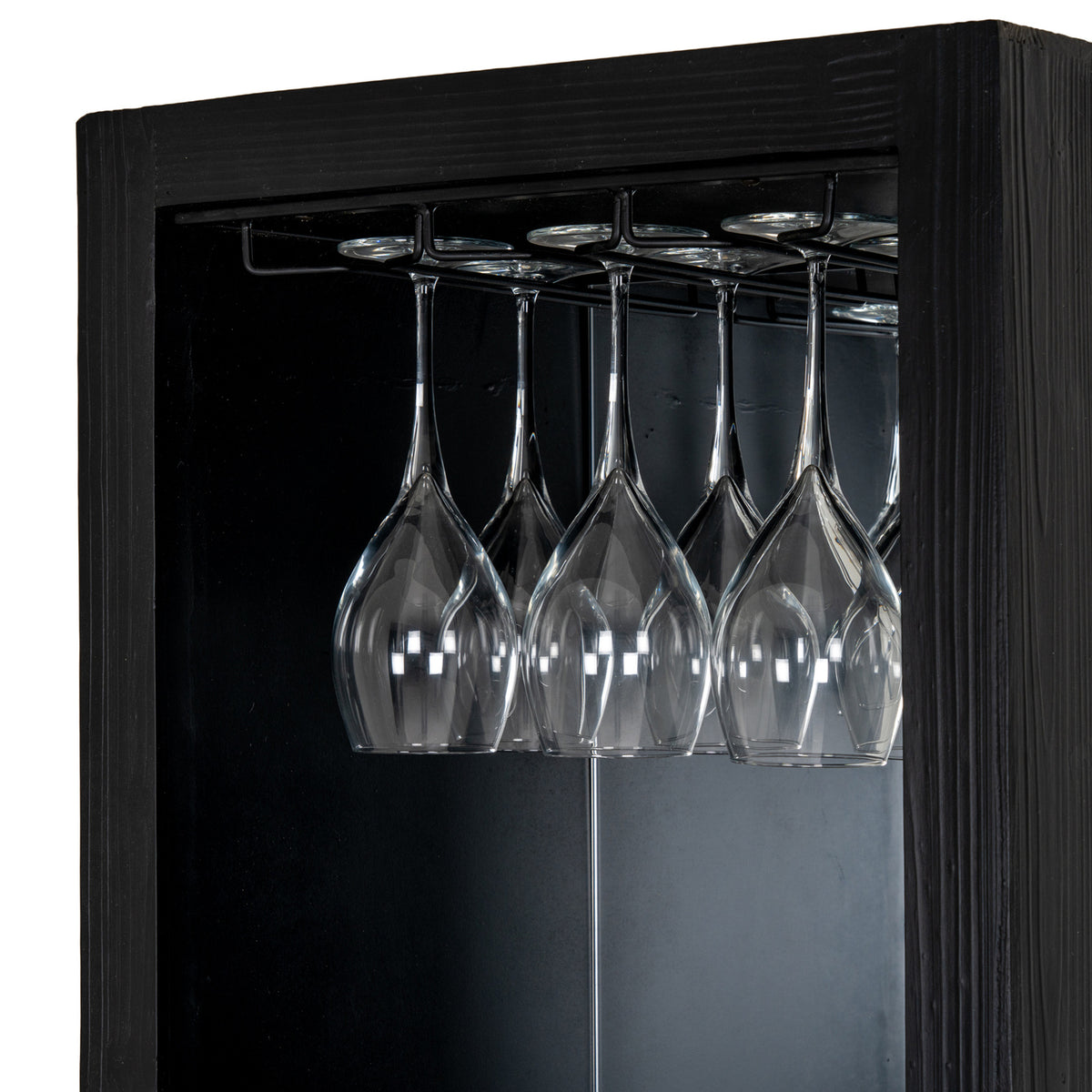 Lennox Black Drinks Unit styled