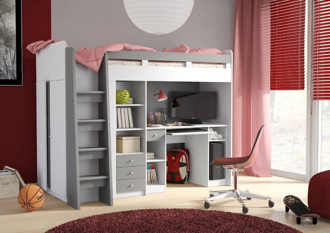 Arte-N Cabin Bed Unit with Wardrobe