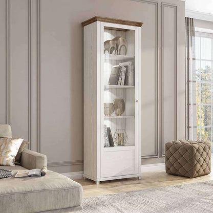 Arte-N Evora 05 Tall Display Cabinet Left Door Opening