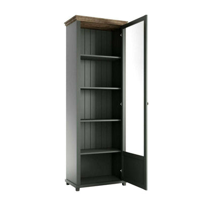 Arte-N Evora 06 Tall Display Cabinet Right Door Opening