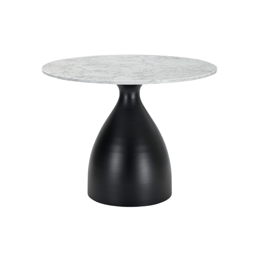 Twenty 10 Hazel Dining Table Black and White Marble