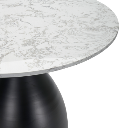 Twenty 10 Hazel Dining Table Black and White Marble