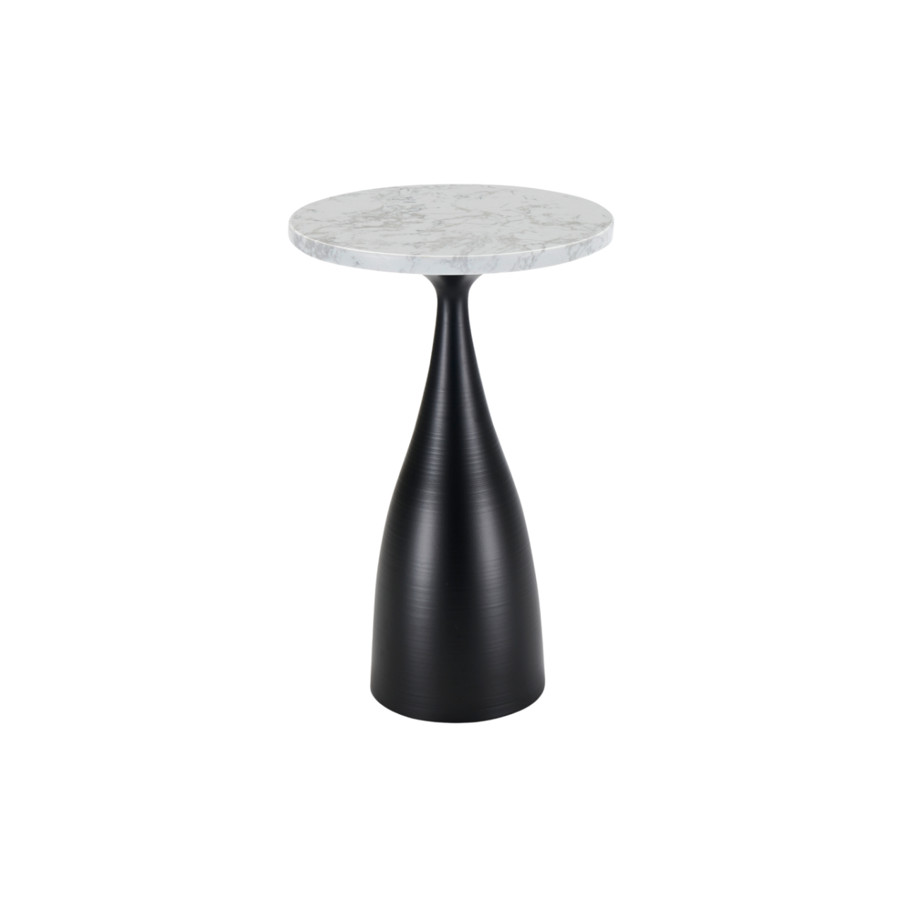 Twenty 10 Hazel lamp table Black and White Marble