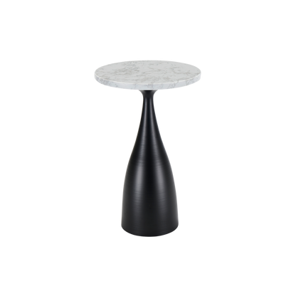 Twenty 10 Hazel lamp table Black and White Marble