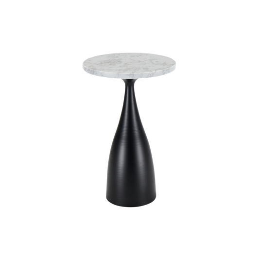 Twenty 10 Hazel lamp table Black and White Marble