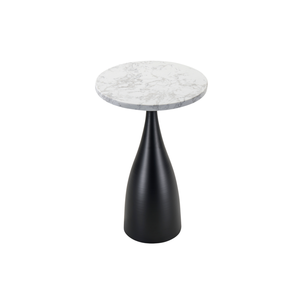 Twenty 10 Hazel lamp table Black and White Marble