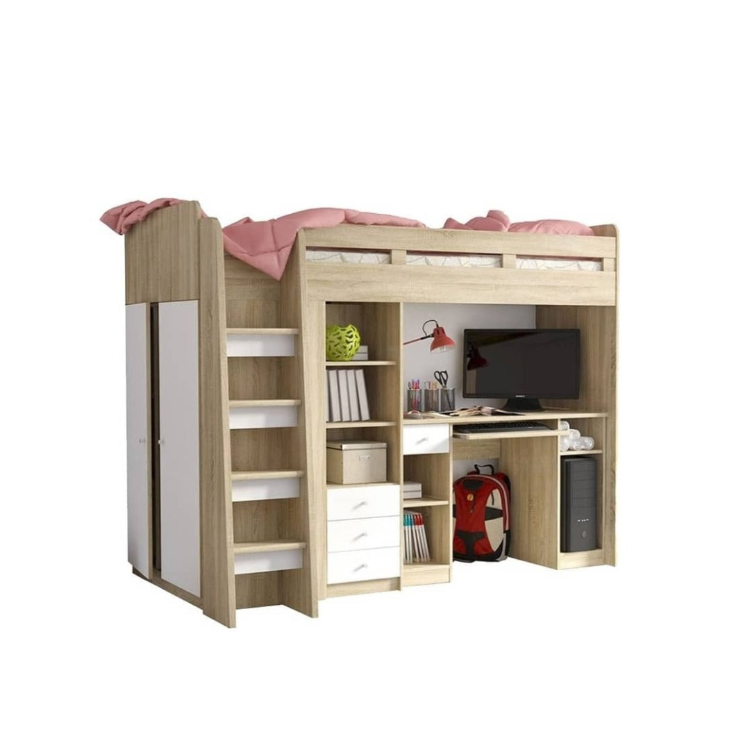 Arte-N Cabin Bed Unit with Wardrobe