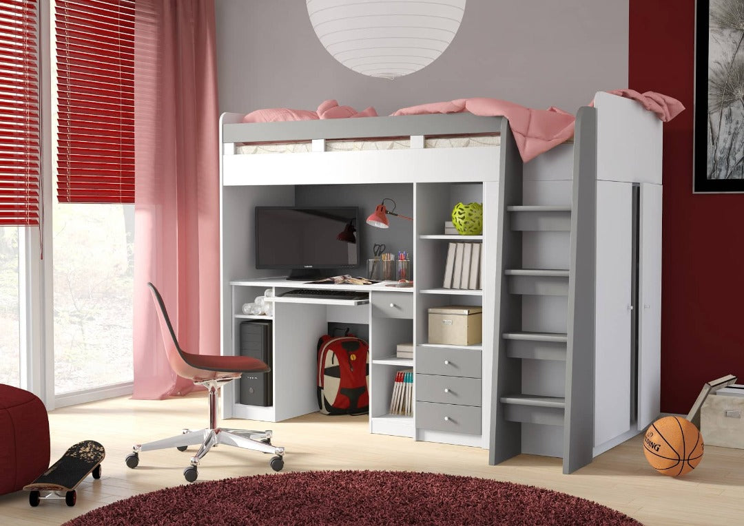 Arte-N Cabin Bed Unit with Wardrobe