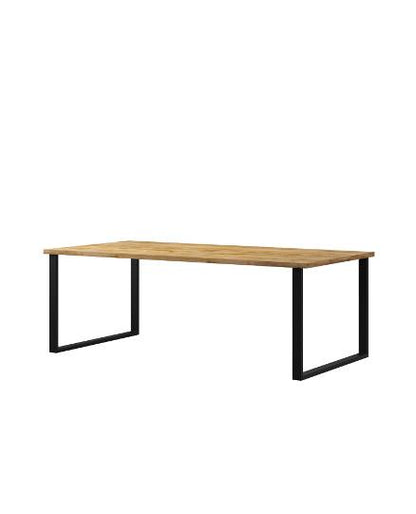 Arte-N Halle 94 Dining Table Industrial Style Oak and Metal